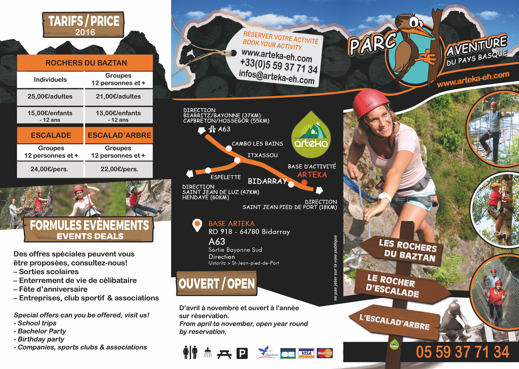 brochure parcours aventure brochure parcours aventure