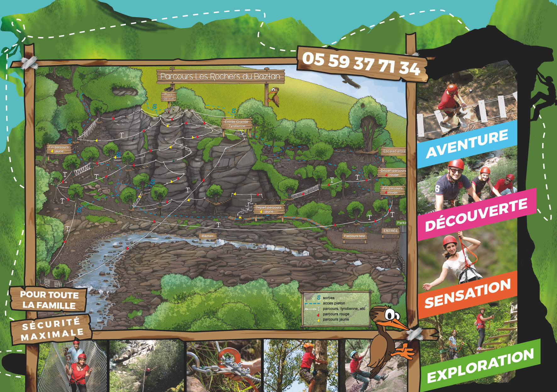 Brochure parc aventure Brochure parc aventure